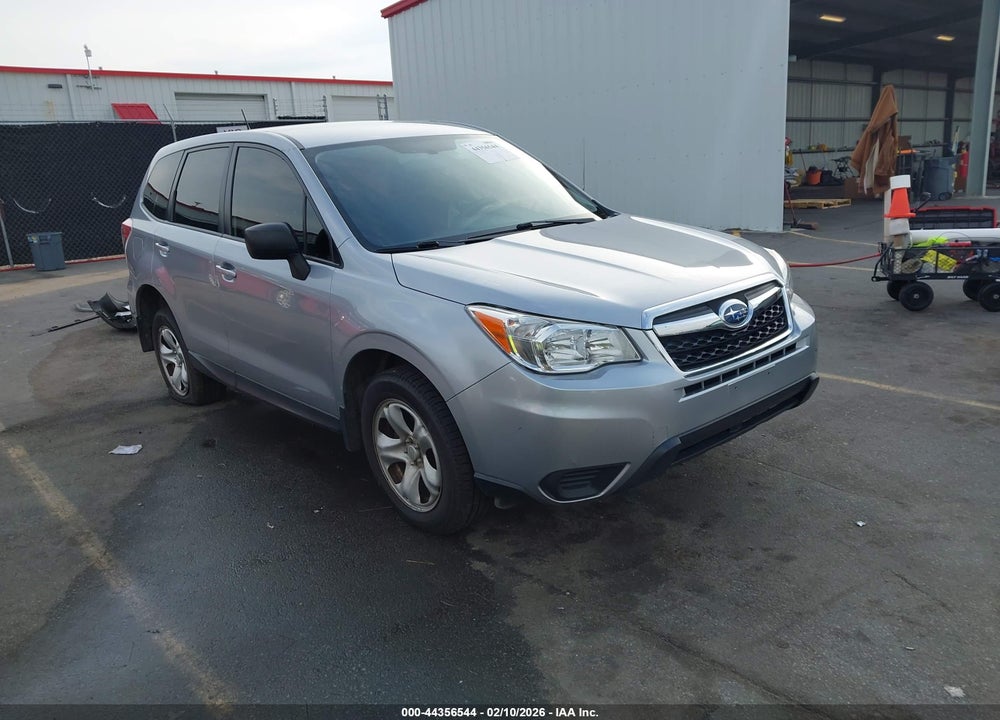 2015 SUBARU FORESTER 2.5I VIN: JF2SJAACXFH831022