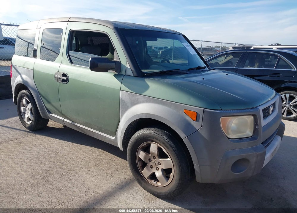 2003 HONDA ELEMENT EX VIN: 5J6YH28503L005932