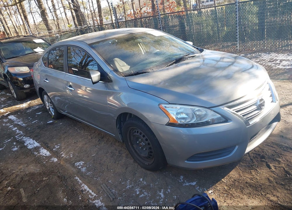 2013 NISSAN SENTRA S VIN: 3N1AB7AP3DL730502