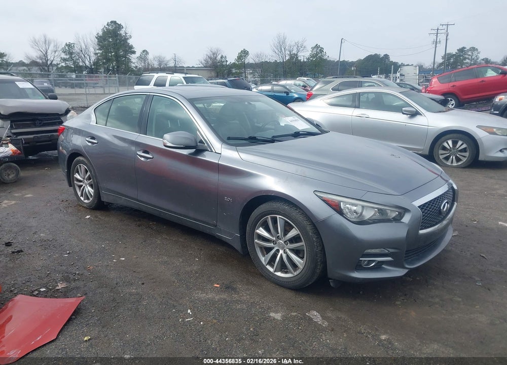 2017 INFINITI Q50 2.0T PREMIUM VIN: JN1CV7ARXHM682722