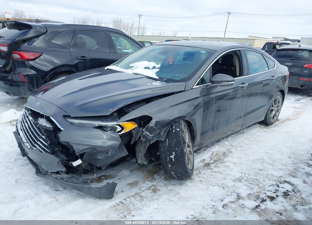2019 FORD FUSION SEL VIN: 3FA6P0CD6KR264630