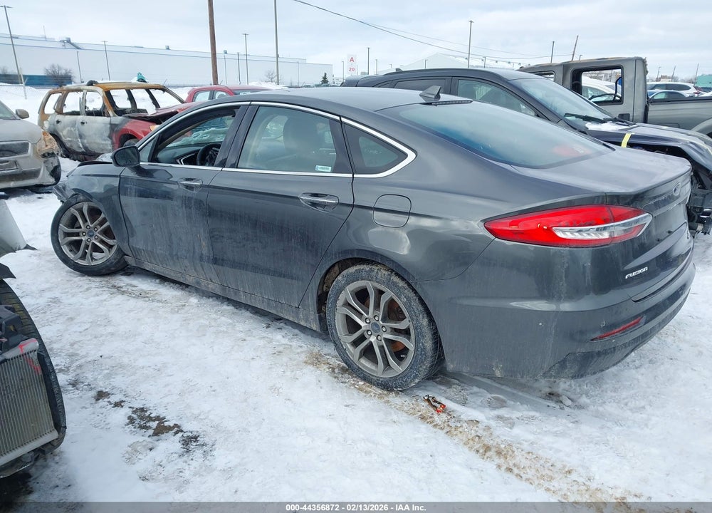 2019 FORD FUSION SEL VIN: 3FA6P0CD6KR264630