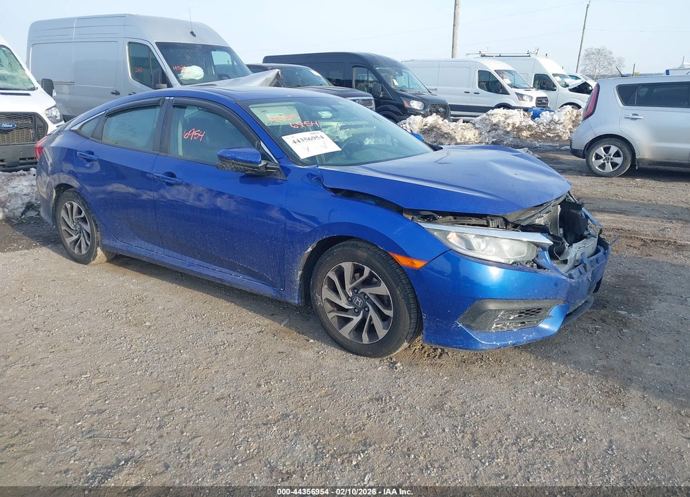 2017 HONDA CIVIC EX VIN: 19XFC2F74HE226613