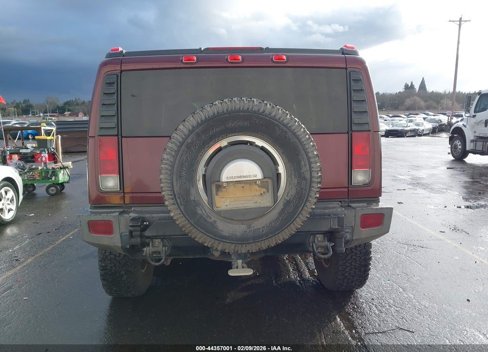 2006 HUMMER H2 SUV VIN: 5GRGN23U46H106583