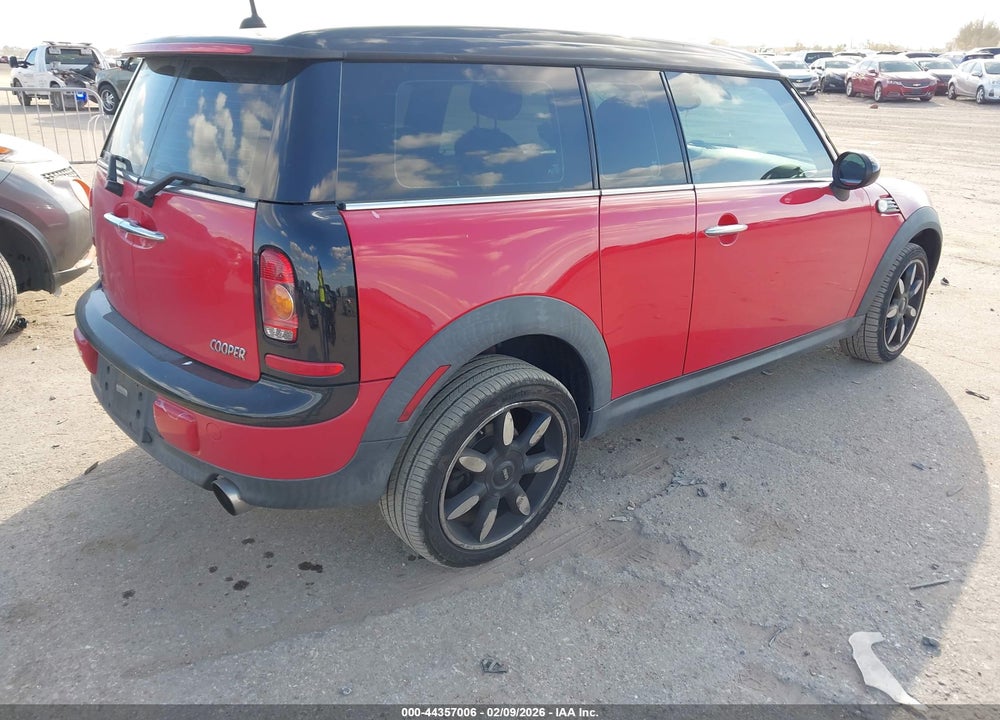 2010 MINI COOPER CLUBMAN VIN: WMWML3C59ATX51936