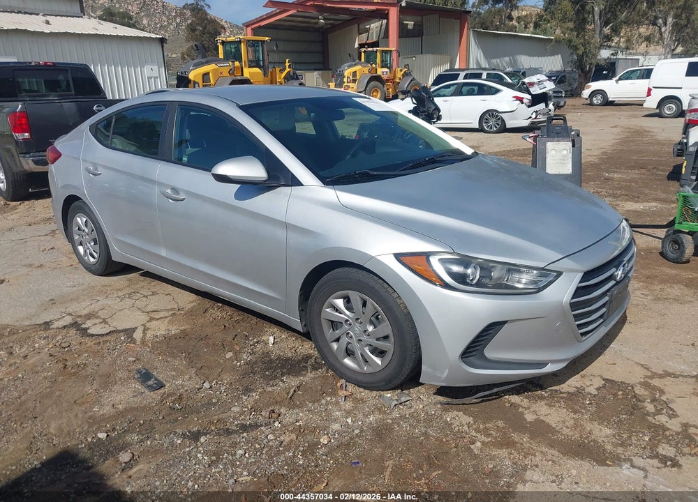 2017 HYUNDAI ELANTRA SE VIN: KMHD74LF8HU396814