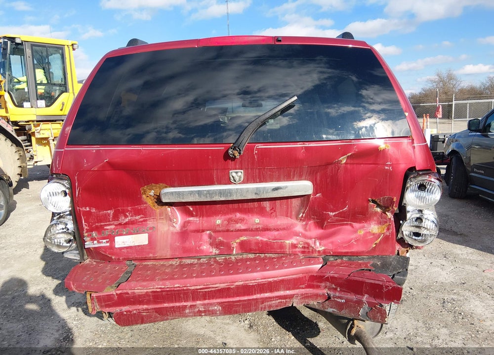 2006 DODGE DURANGO SLT VIN: 1D4HB48N16F125781