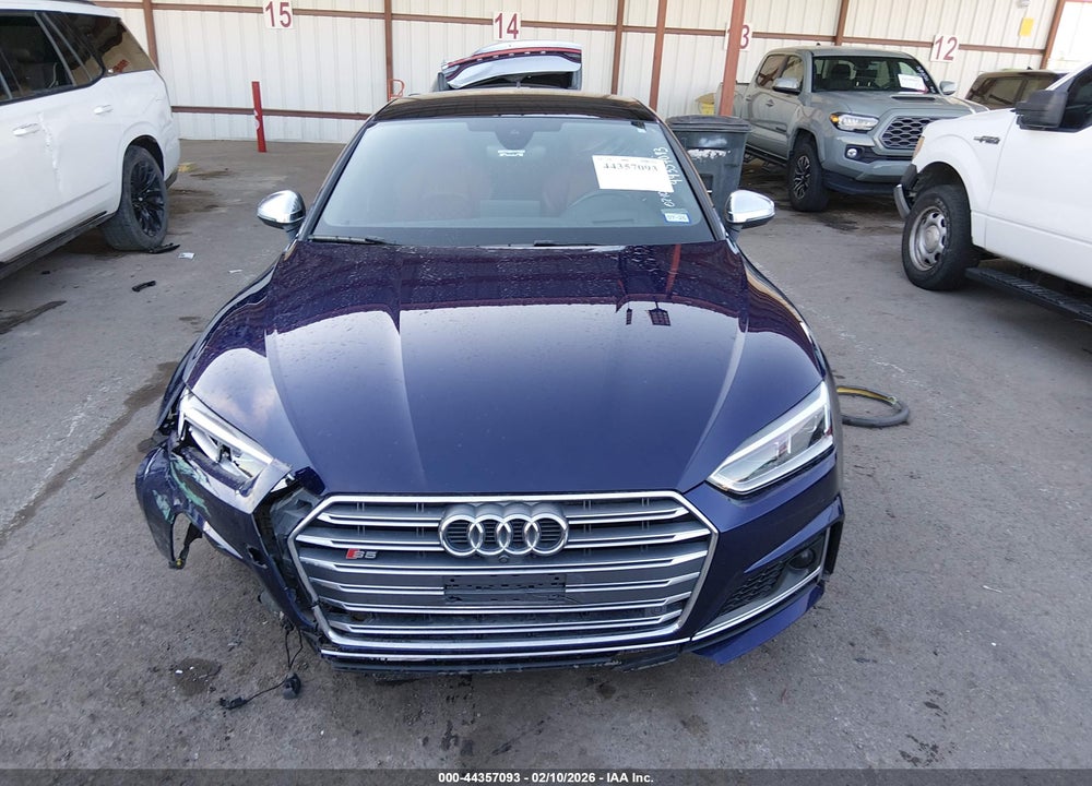 2018 AUDI S5 3.0T PREMIUM PLUS VIN: WAUC4DF55JA038277