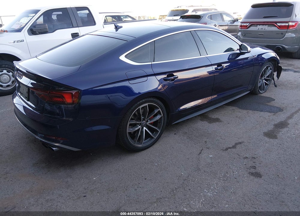 2018 AUDI S5 3.0T PREMIUM PLUS VIN: WAUC4DF55JA038277