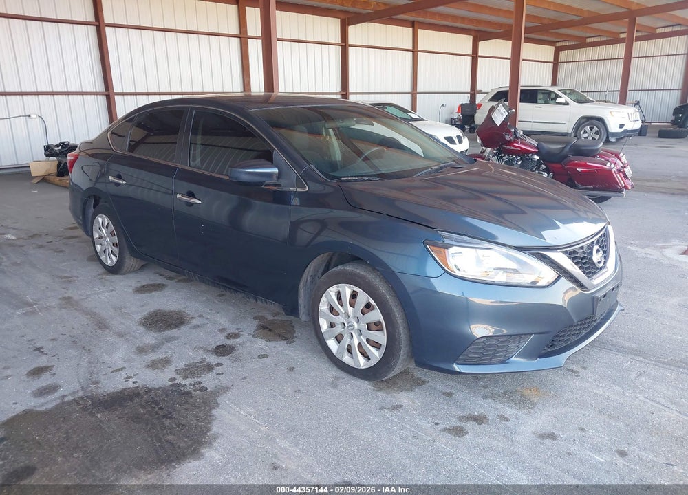2017 NISSAN SENTRA SV VIN: 3N1AB7AP4HY348908