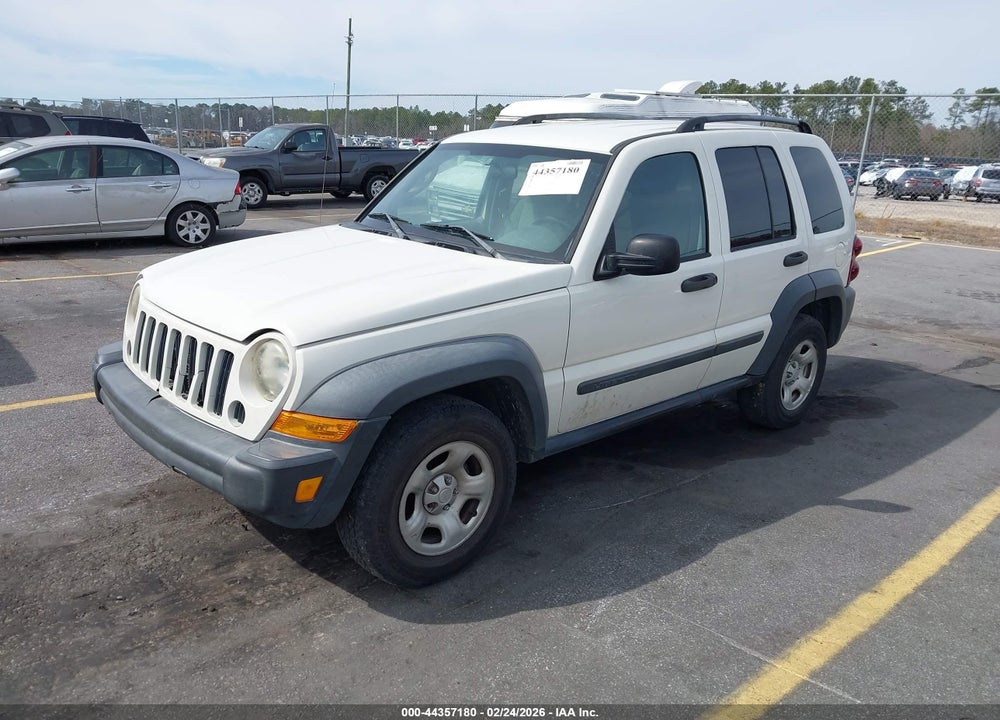 2006 JEEP LIBERTY SPORT VIN: 1J4GK48K46W196899