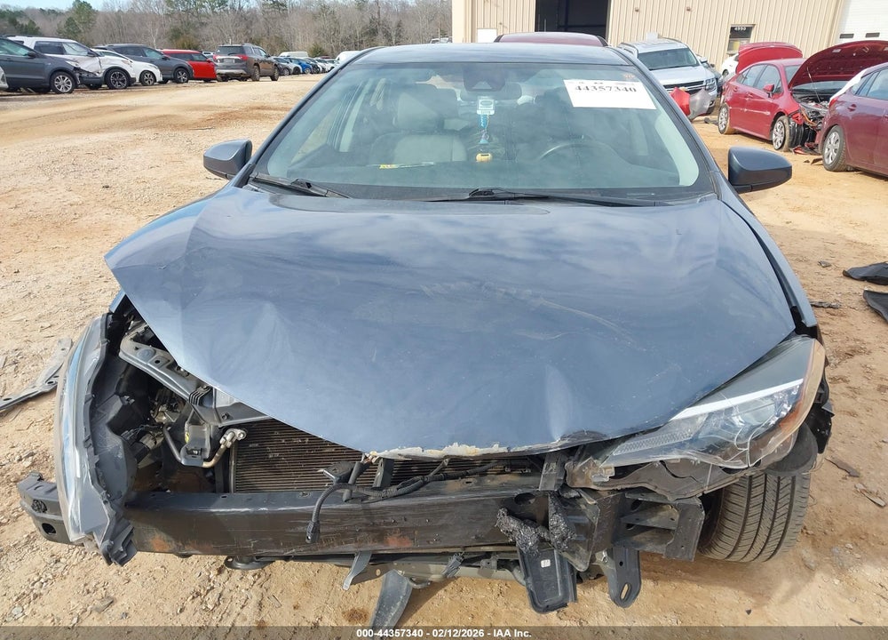2018 TOYOTA COROLLA LE VIN: 2T1BURHE6JC024912