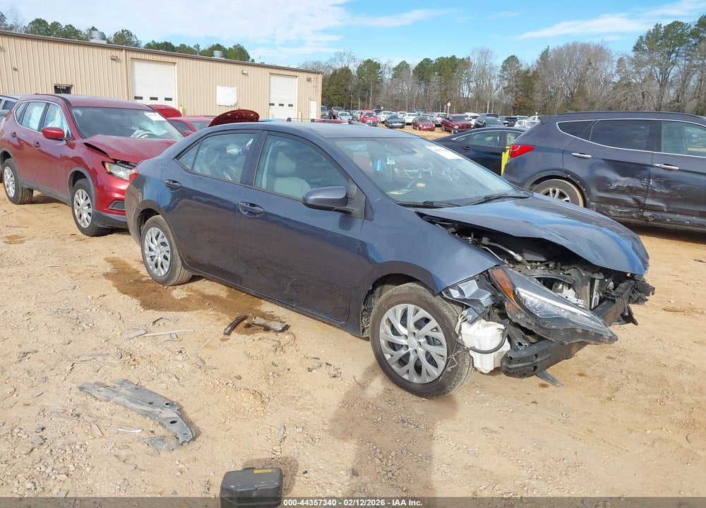 2018 TOYOTA COROLLA LE VIN: 2T1BURHE6JC024912