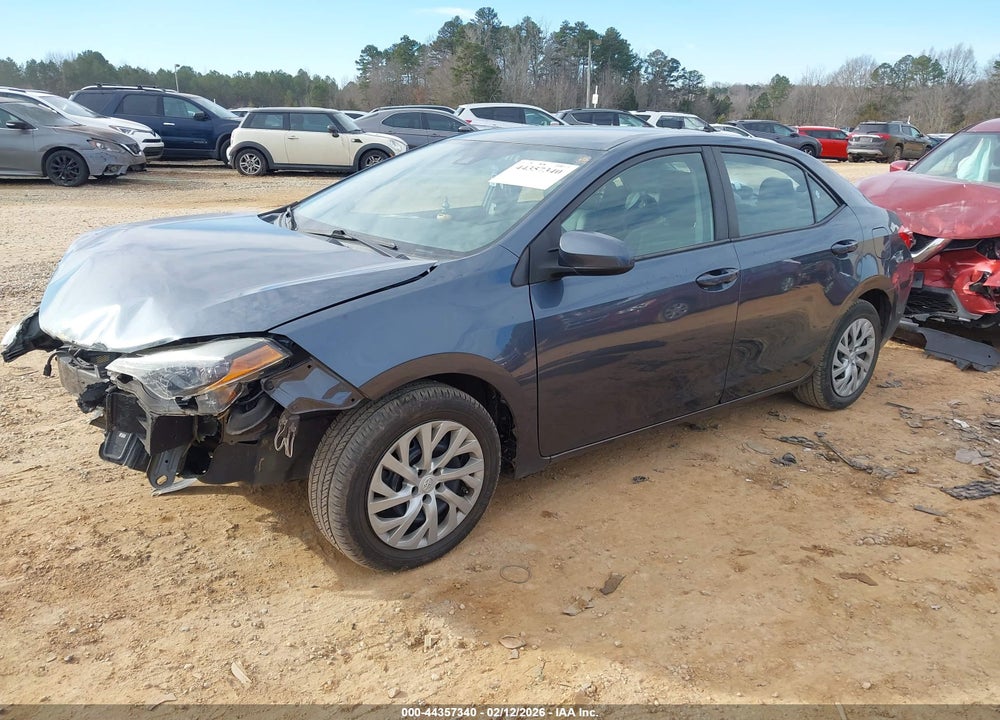 2018 TOYOTA COROLLA LE VIN: 2T1BURHE6JC024912