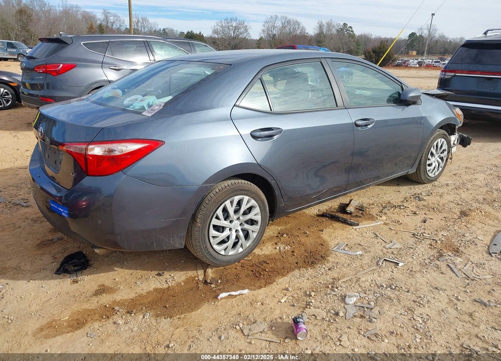 2018 TOYOTA COROLLA LE VIN: 2T1BURHE6JC024912