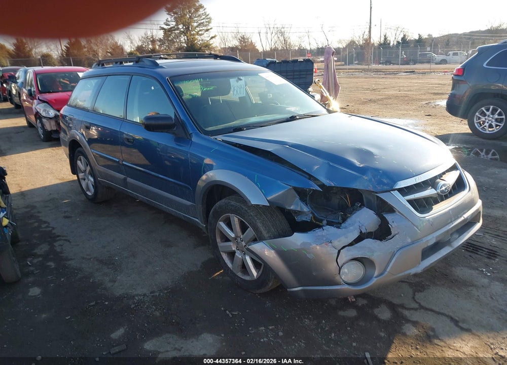 2009 SUBARU OUTBACK 2.5I VIN: 4S4BP61C396327210