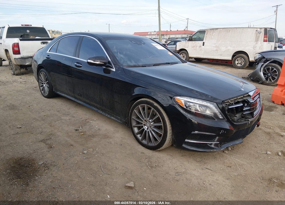 2015 MERCEDES-BENZ S 550 VIN: WDDUG8CB1FA129964