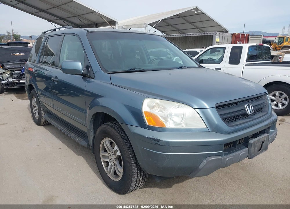 2005 HONDA PILOT EX-L VIN: 2HKYF18525H533565