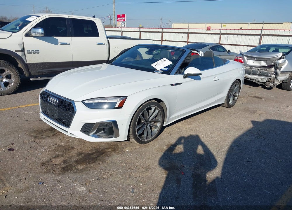 2024 AUDI A5 CABRIOLET PREMIUM PLUS 45 TFSI S LINE QUATTRO S TRONIC VIN: WAU4AGF56RN001189