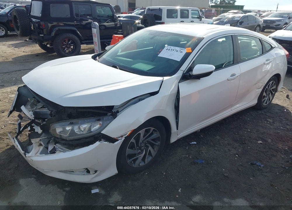 2017 HONDA CIVIC EX VIN: 19XFC2F7XHE017702