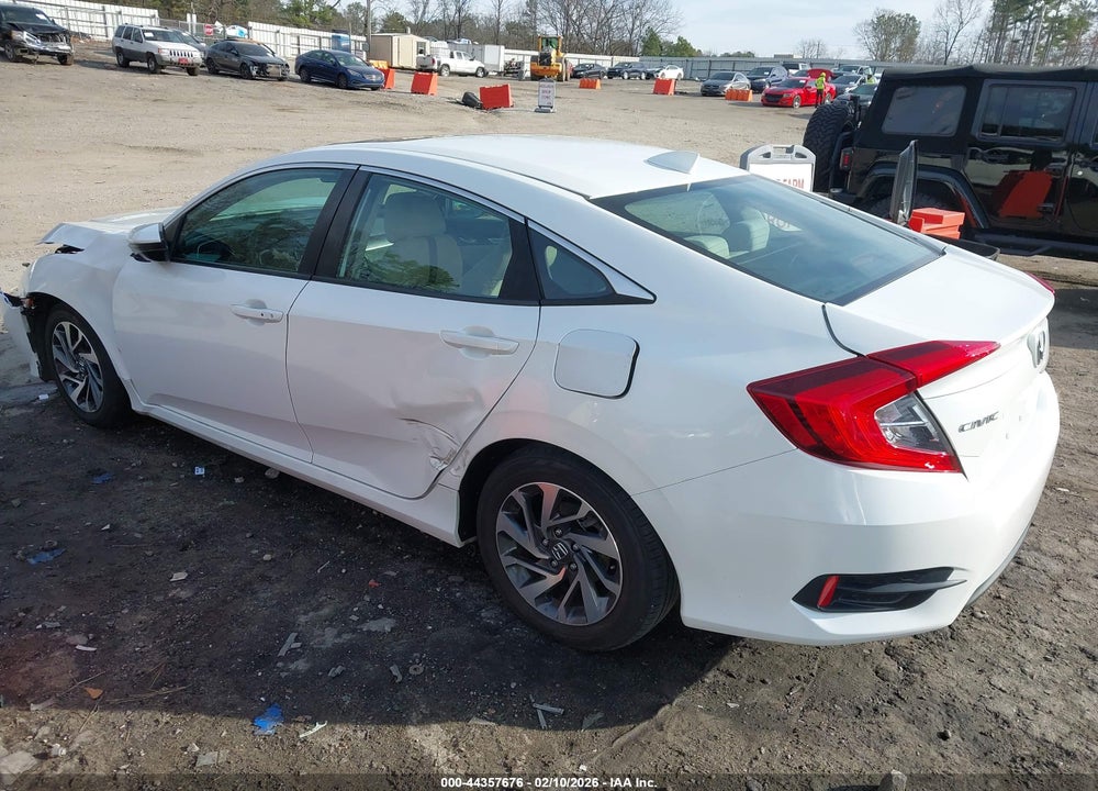 2017 HONDA CIVIC EX VIN: 19XFC2F7XHE017702