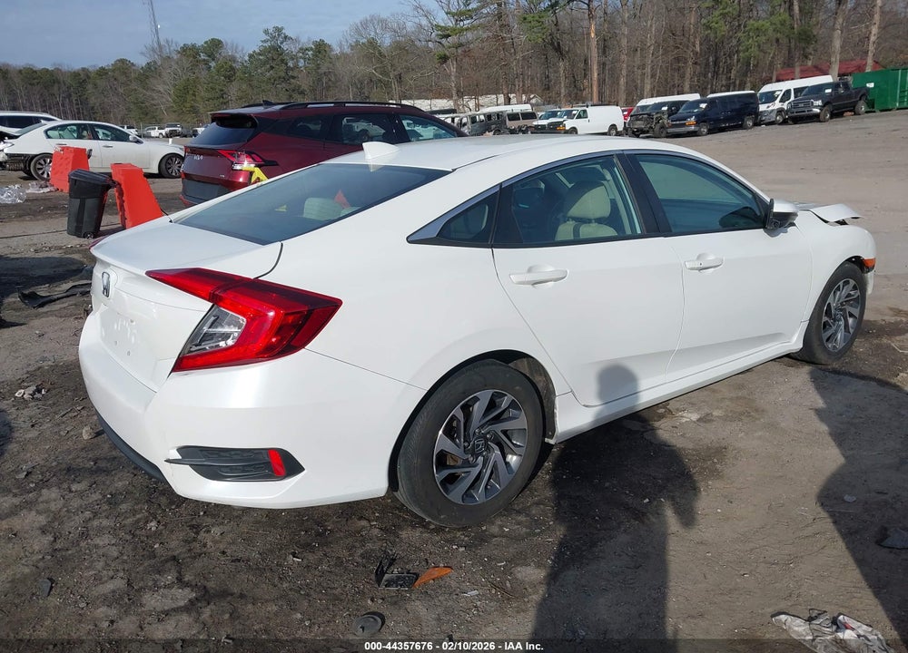 2017 HONDA CIVIC EX VIN: 19XFC2F7XHE017702