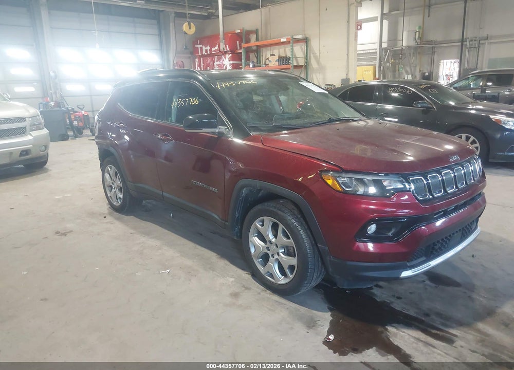 2022 JEEP COMPASS LIMITED 4X4 VIN: 3C4NJDCB8NT130755