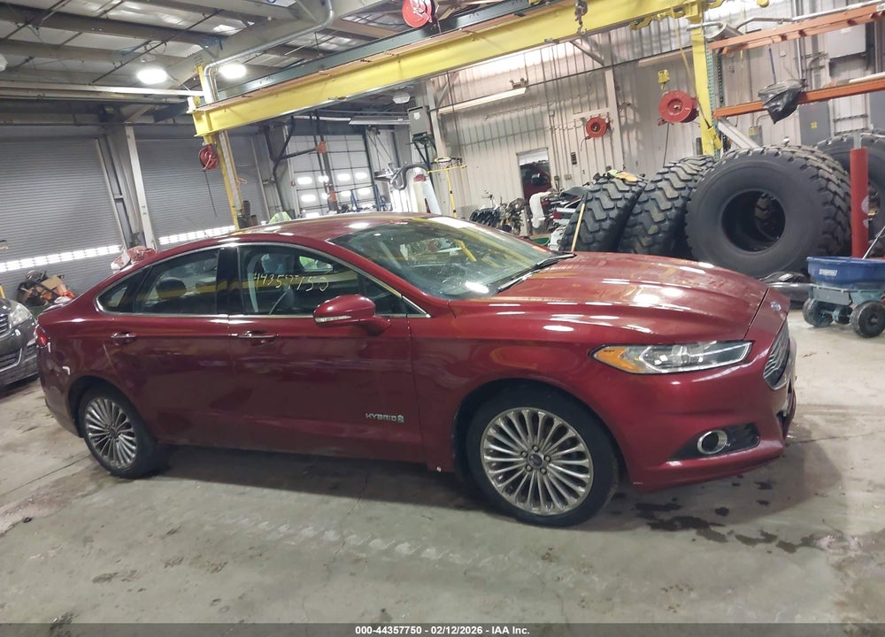 2013 FORD FUSION HYBRID TITANIUM VIN: 3FA6P0RU4DR301832