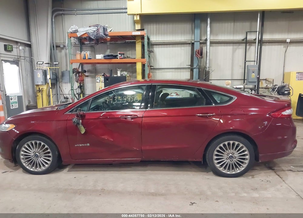 2013 FORD FUSION HYBRID TITANIUM VIN: 3FA6P0RU4DR301832