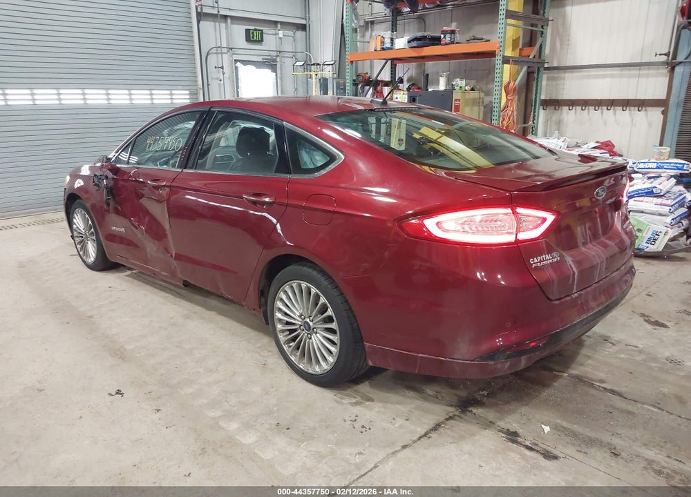 2013 FORD FUSION HYBRID TITANIUM VIN: 3FA6P0RU4DR301832