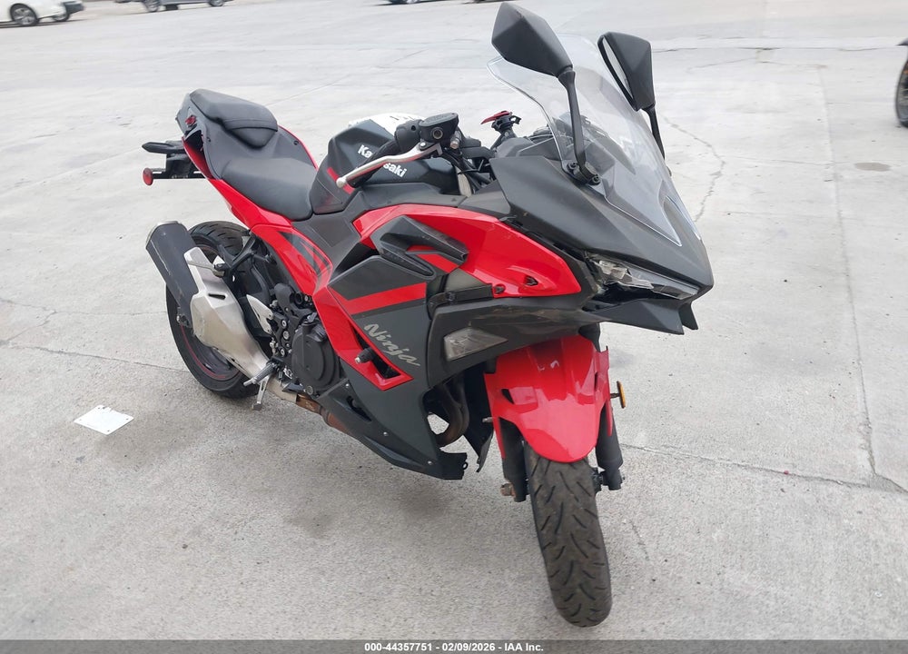 2025 KAWASAKI EX500 A/B VIN: ML5EXGJ18SDA43754