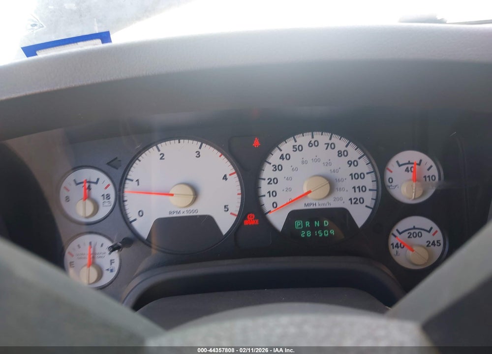 2007 DODGE RAM 2500 SLT VIN: 3D7KS29A57G813503