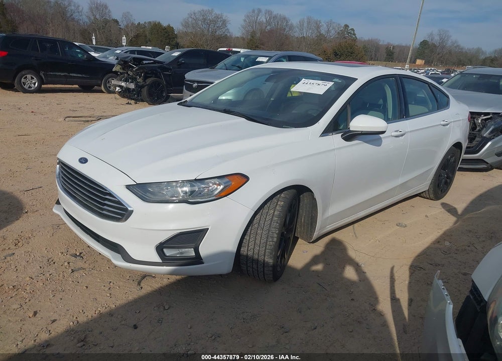2019 FORD FUSION SE VIN: 3FA6P0HD4KR111589