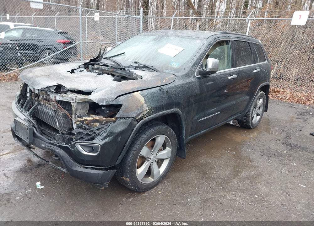 2014 JEEP GRAND CHEROKEE LIMITED VIN: 1C4RJFBM6EC377381