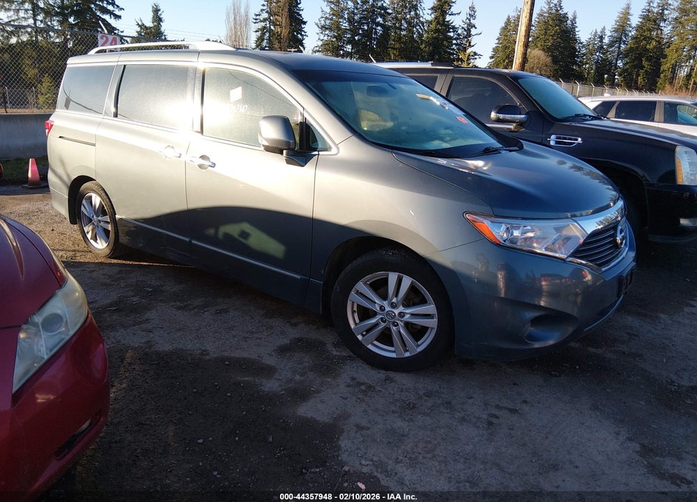 2013 NISSAN QUEST SL VIN: JN8AE2KP4D9065659