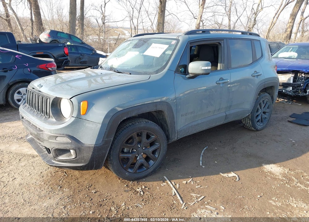 2017 JEEP RENEGADE ALTITUDE 4X4 VIN: ZACCJBBBXHPF02248