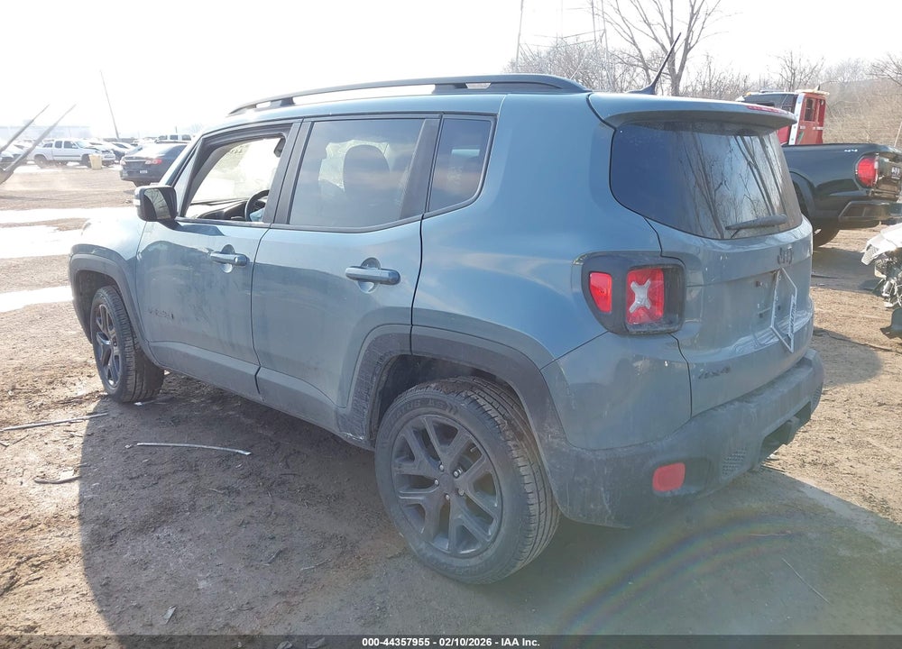 2017 JEEP RENEGADE ALTITUDE 4X4 VIN: ZACCJBBBXHPF02248