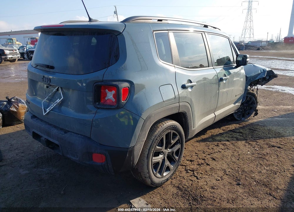 2017 JEEP RENEGADE ALTITUDE 4X4 VIN: ZACCJBBBXHPF02248