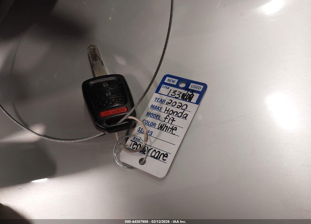 2020 HONDA FIT LX VIN: 3HGGK5H42LM708962