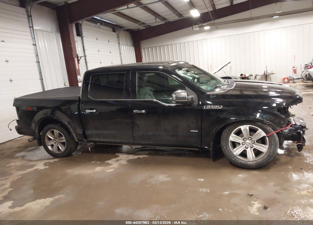 2016 FORD F-150 PLATINUM VIN: 1FTEW1EG3GFD15219