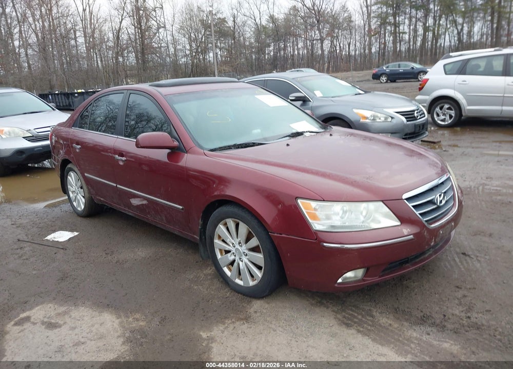 2009 HYUNDAI SONATA LIMITED V6 VIN: 5NPEU46F19H449510