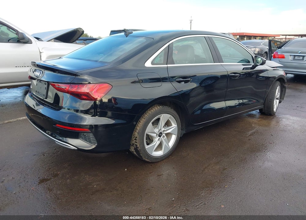 2023 AUDI A3 PREMIUM 40 TFSI FRONT-WHEEL DRIVE S TRONIC VIN: WAUAUDGY3PA106455