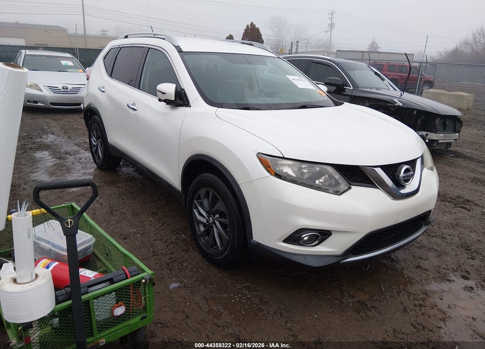 2016 NISSAN ROGUE SL VIN: 5N1AT2MV5GC769708