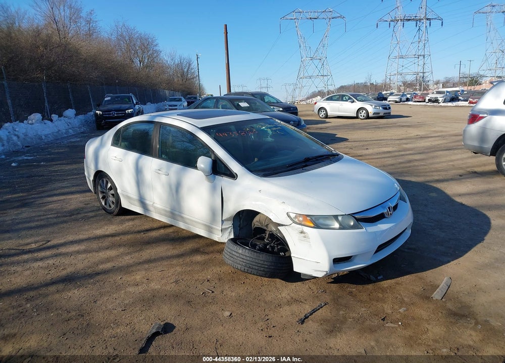 2010 HONDA CIVIC EX VIN: 19XFA1F85AE085694