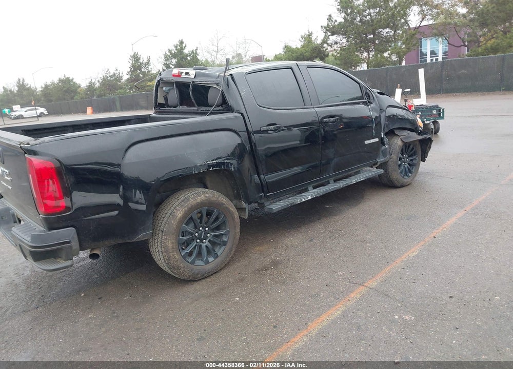 2022 GMC CANYON 2WD  SHORT BOX ELEVATION VIN: 1GTG5CEN7N1159816