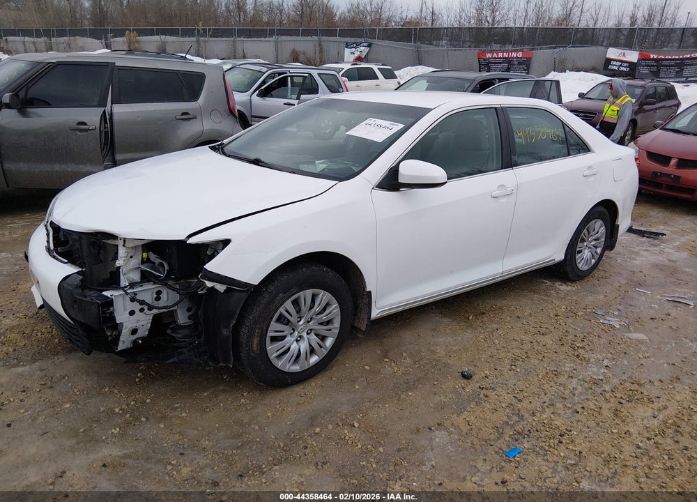 2012 TOYOTA CAMRY LE VIN: 4T1BF1FK3CU519994