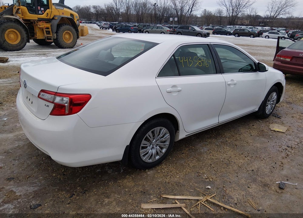2012 TOYOTA CAMRY LE VIN: 4T1BF1FK3CU519994
