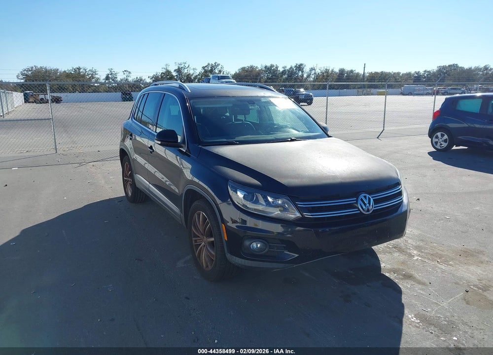 2016 VOLKSWAGEN TIGUAN SE VIN: WVGAV7AX1GW573504