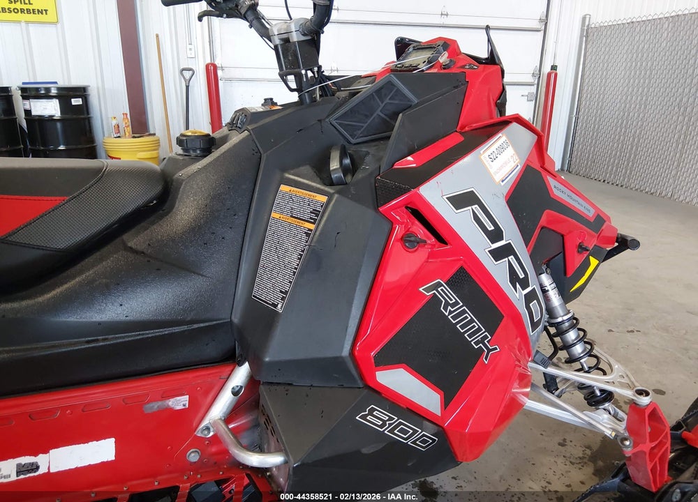 2017 POLARIS 800 PRO RMK 163 VIN: SN1EGM8P7HC710854