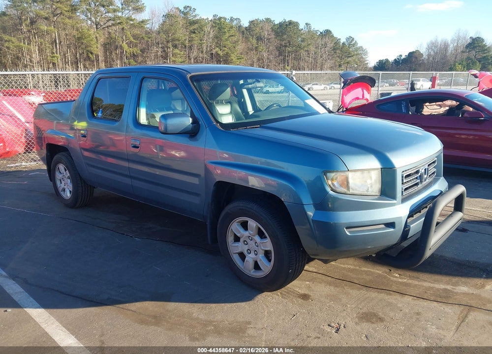 2006 HONDA RIDGELINE RTL VIN: 2HJYK16596H514029